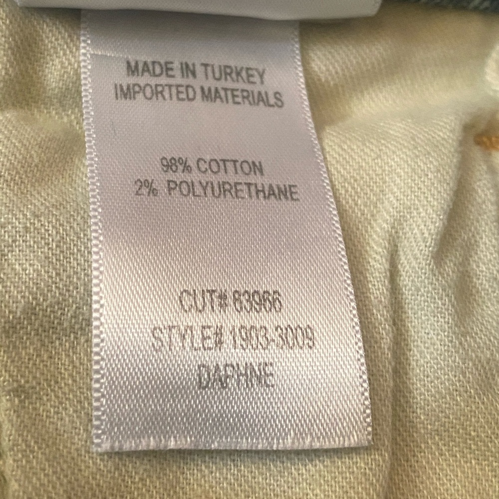 Citizens of Humanity Daphne High Rise Straight Leg Jean Size 28 NWOT Never Worn - Picture 8 of 10